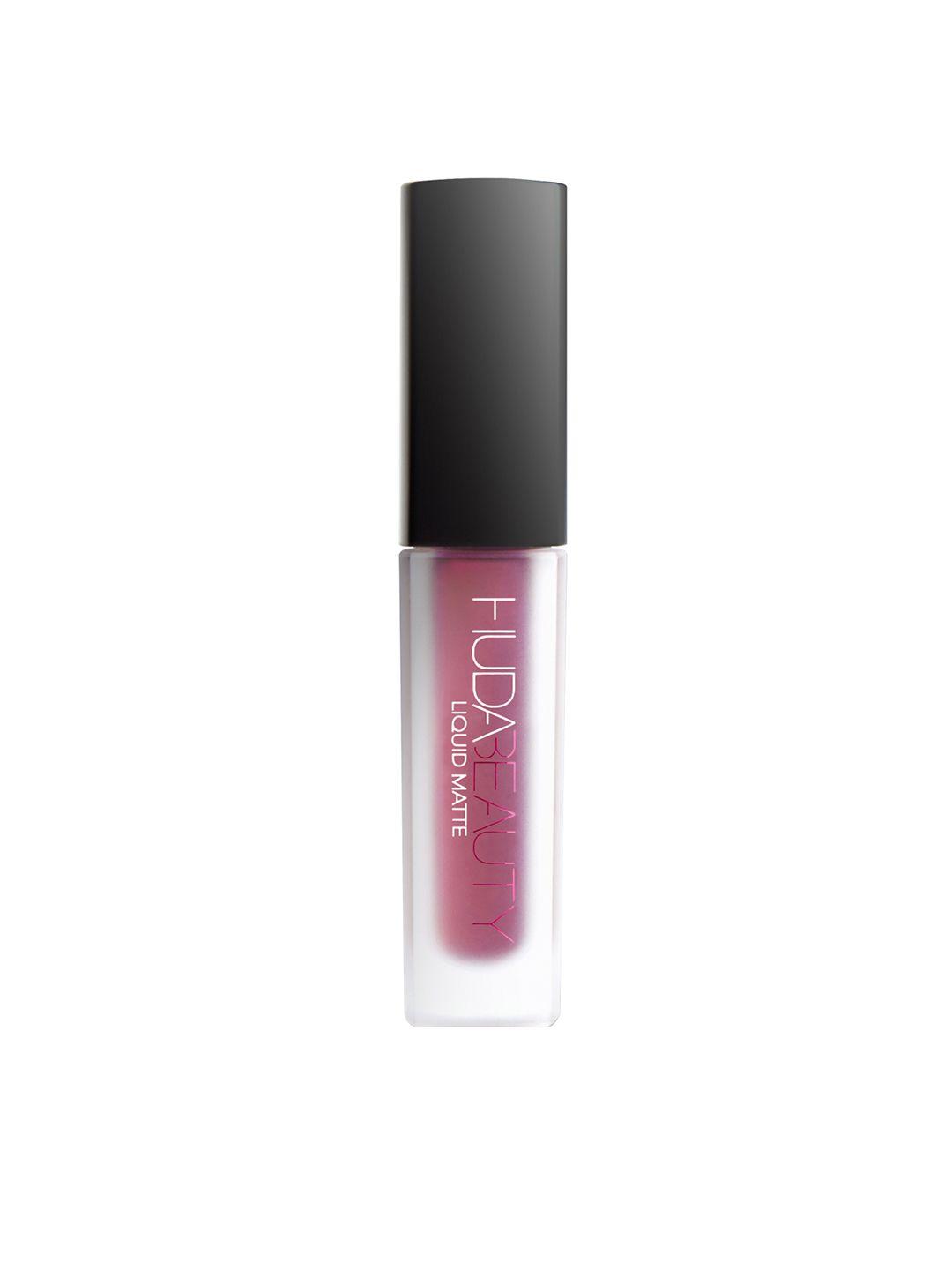huda beauty liquid matte ultra-comfort transfer-proof mini lipstick 1.9ml - trophy wife