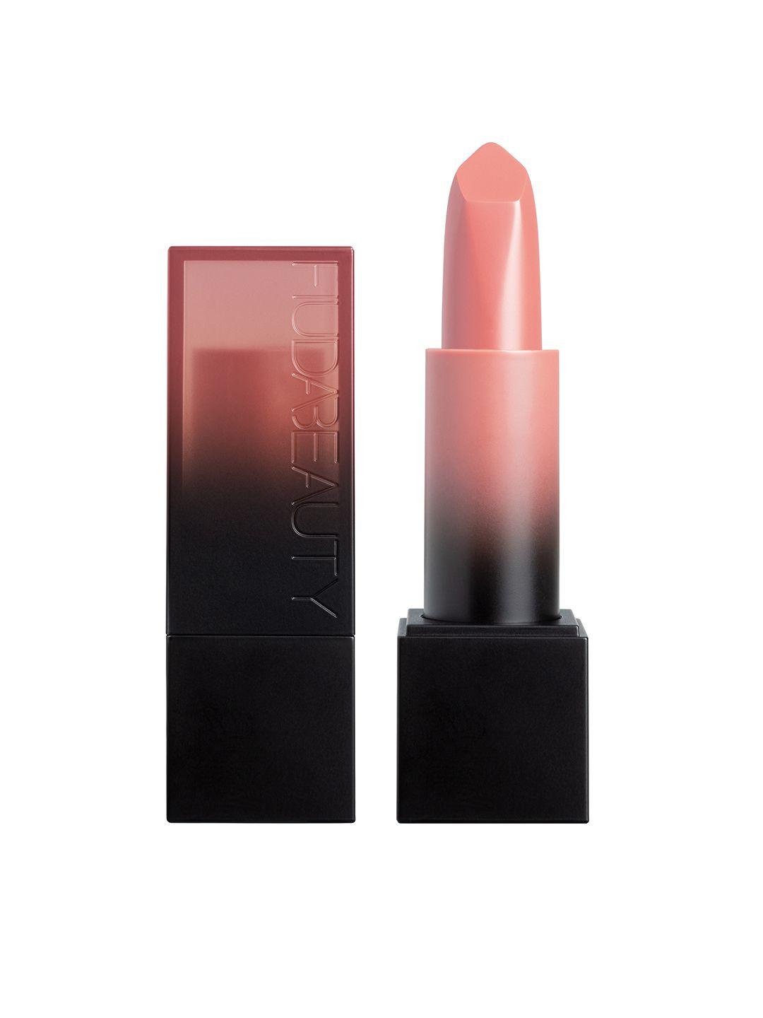 huda beauty power bullet ultra-hydrating matte lipstick cream glow - angel