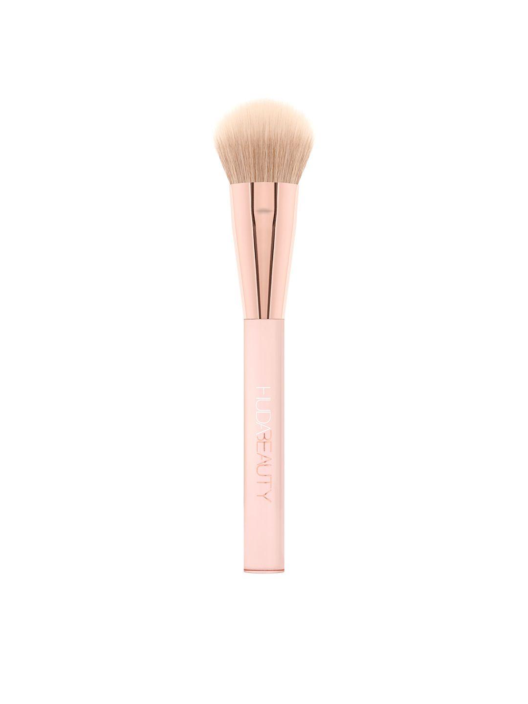 huda beauty blush stick brush - rose gold-toned