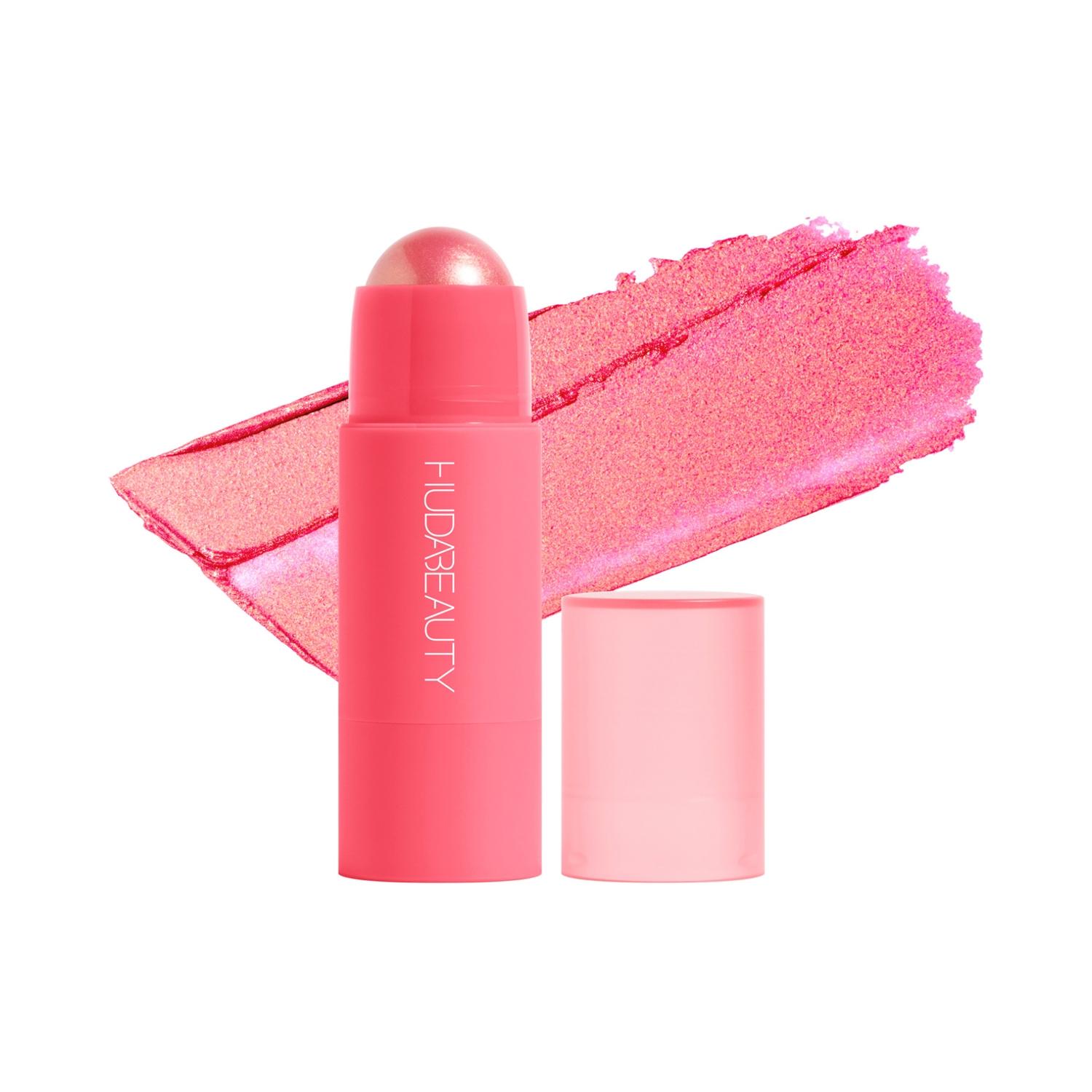 huda beauty cheeky tint blush stick - proud pink (5g)