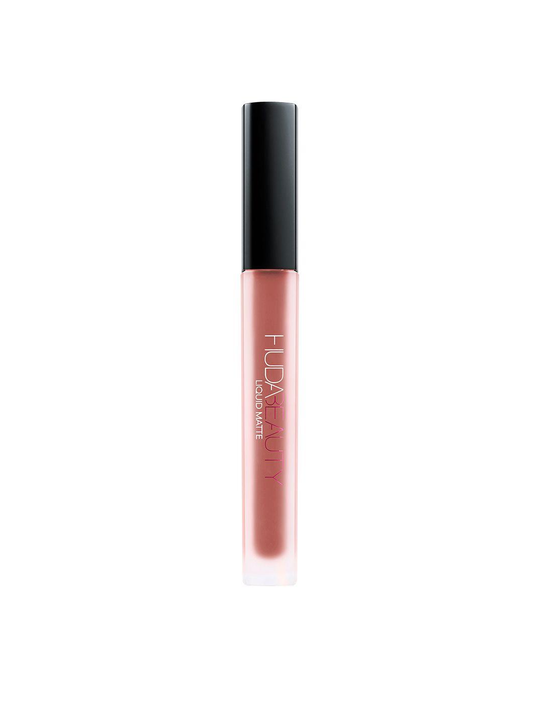 huda beauty liquid matte ultra-comfort transfer-proof lipstick 4.2 ml - bombshell