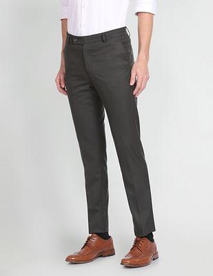 hudson tailored fit dobby trousers