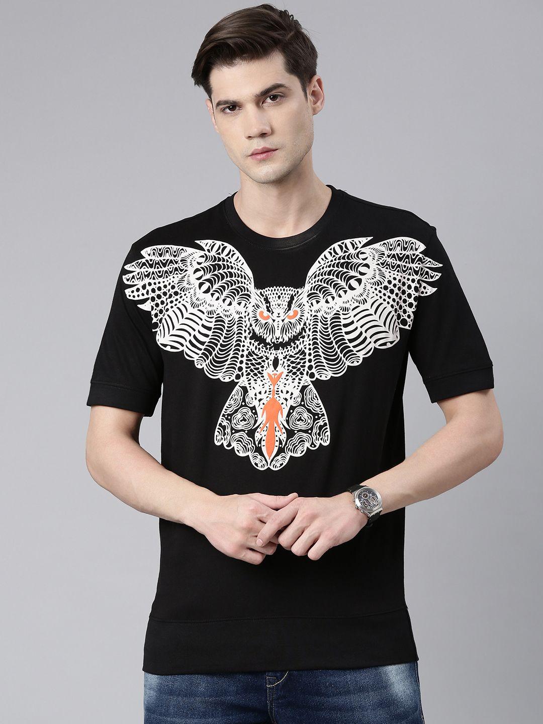 huetrap men graphic printed t-shirt