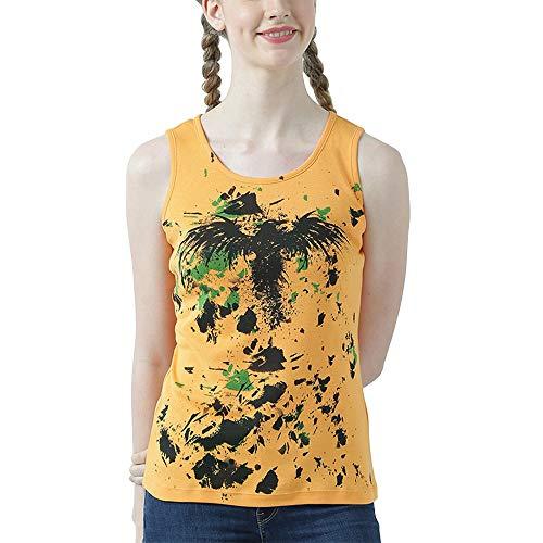 huetrap womens abstract prints sleeveless tank top