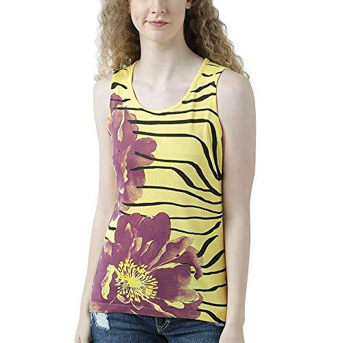 huetrap womens bloom burst sleeveless tank top