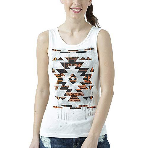 huetrap womens contemporary tribal print sleeveless tank top