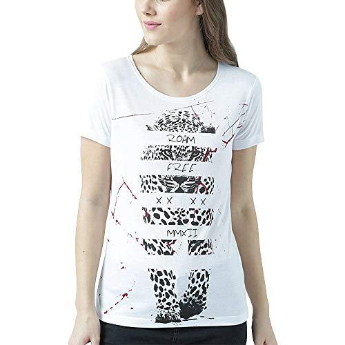 huetrap womens knitted short sleeve t shirt