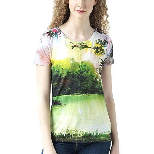 huetrap womens knitted short sleeve t shirt