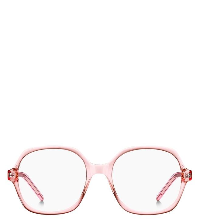 hugo 108414hdr5318 pink geometric eye frames for women