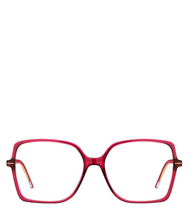 hugo boss 1076118cq5515 cherry butterfly eye frames for women