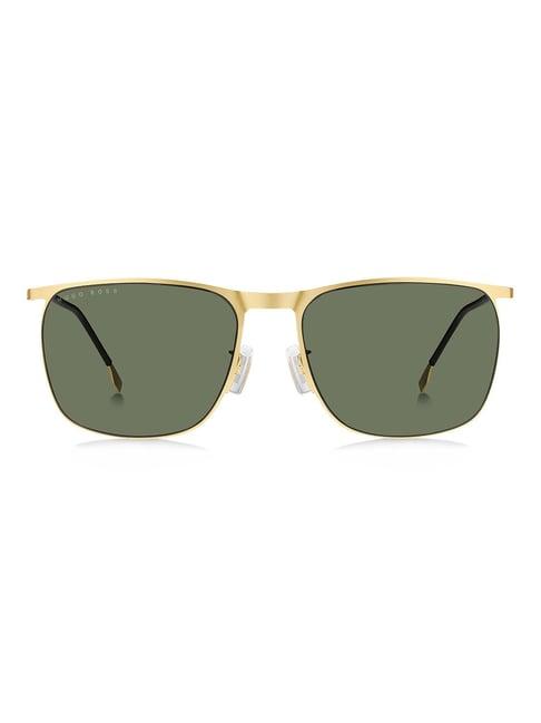 hugo boss green square sunglasses for men