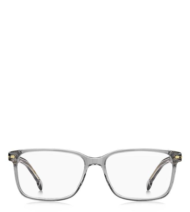 hugo boss ihb281gr55 rectangular eyewear frames for men