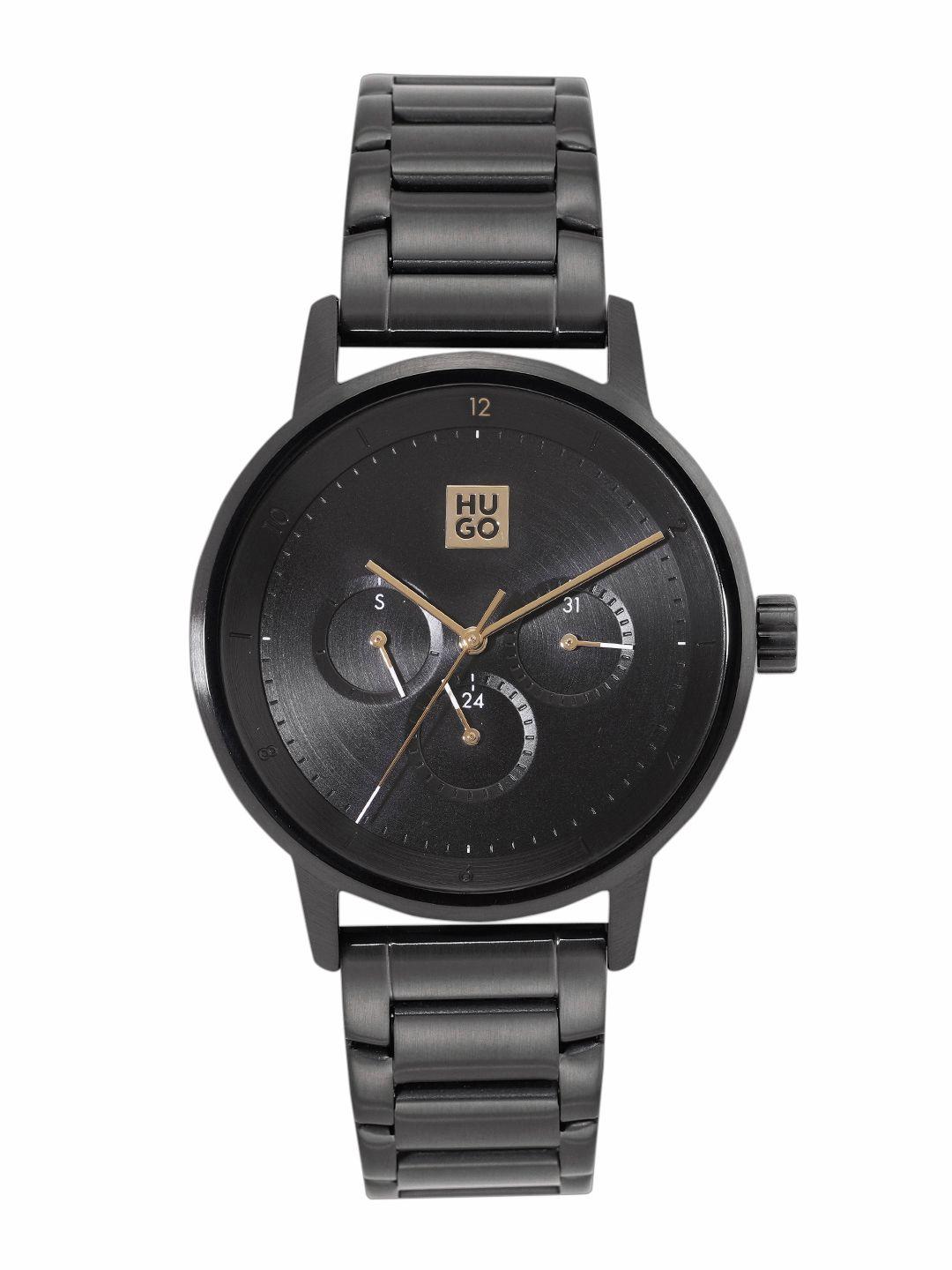 hugo boss men bracelet style define analogue watch 1530267-black