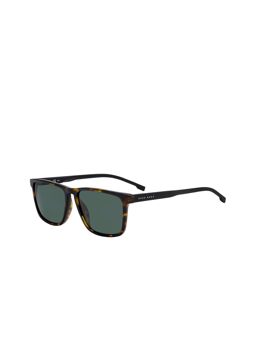 hugo boss men lens & square sunglasses with uv protected lens