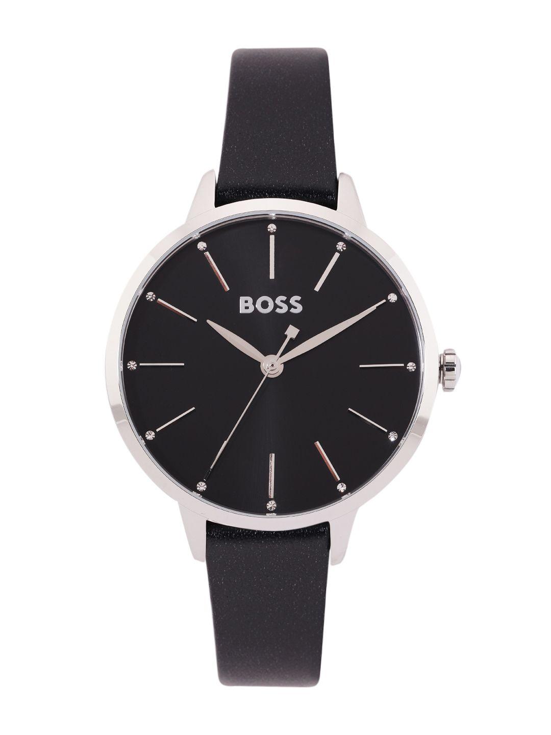 hugo boss women symphony analogue watch 1502609