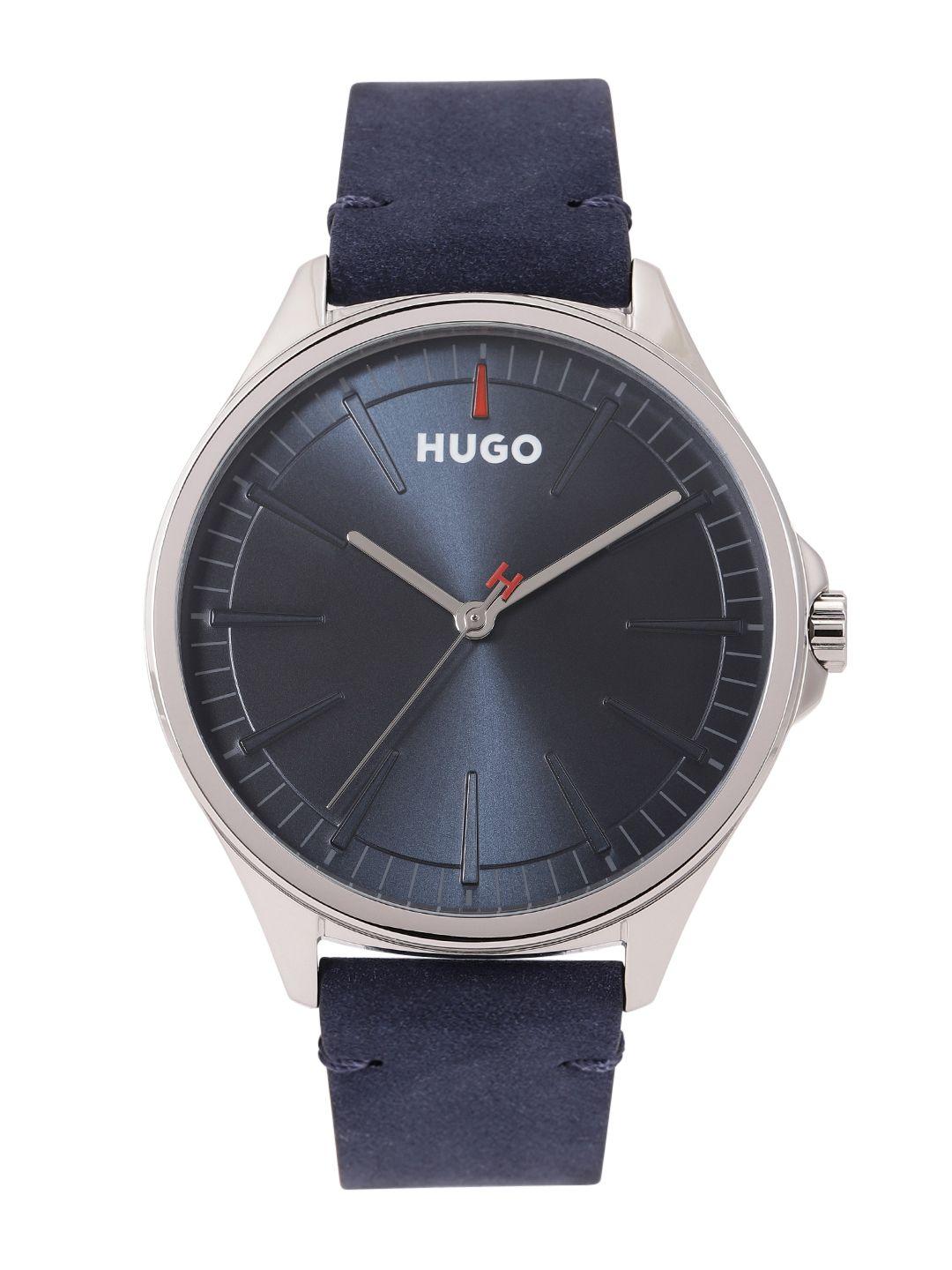 hugo men blue #smash analogue watch 1530202