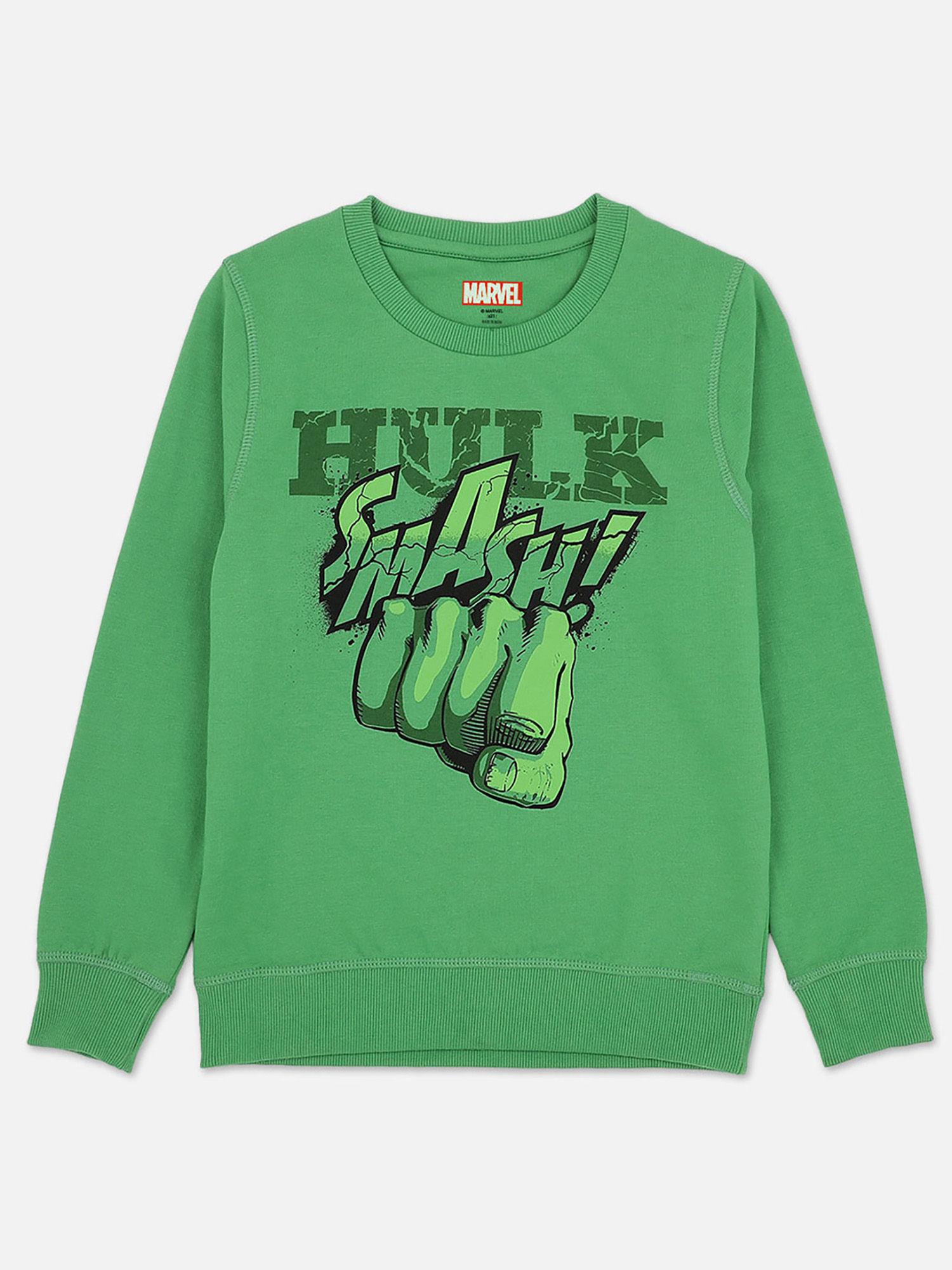 hulk featured sweatshirt for boys