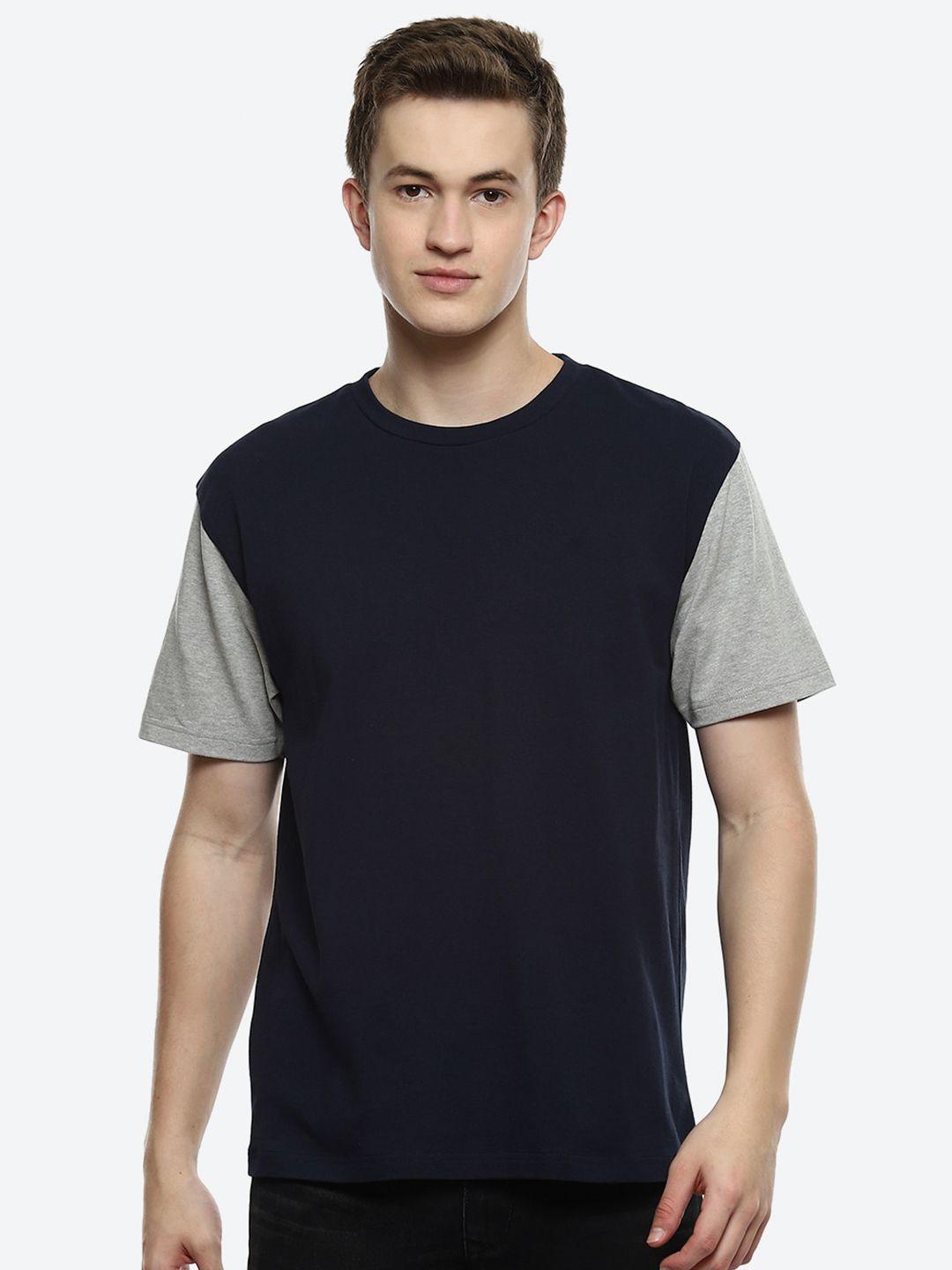 hummel colourblocked cotton t-shirt