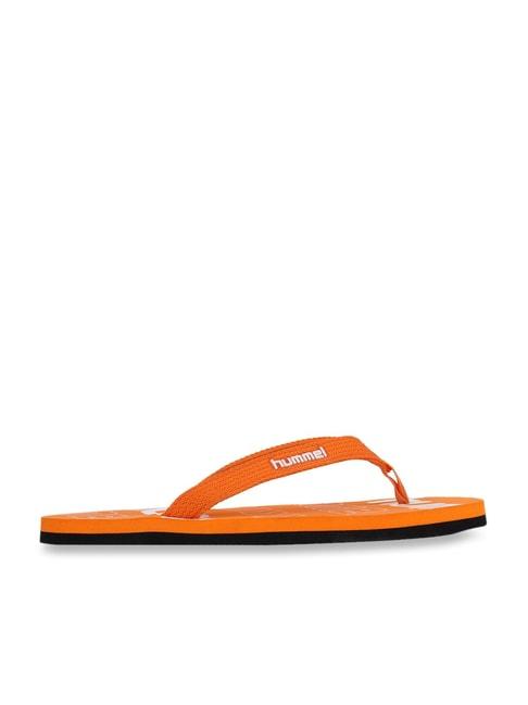 hummel-men's-natal-orange-flip-flops