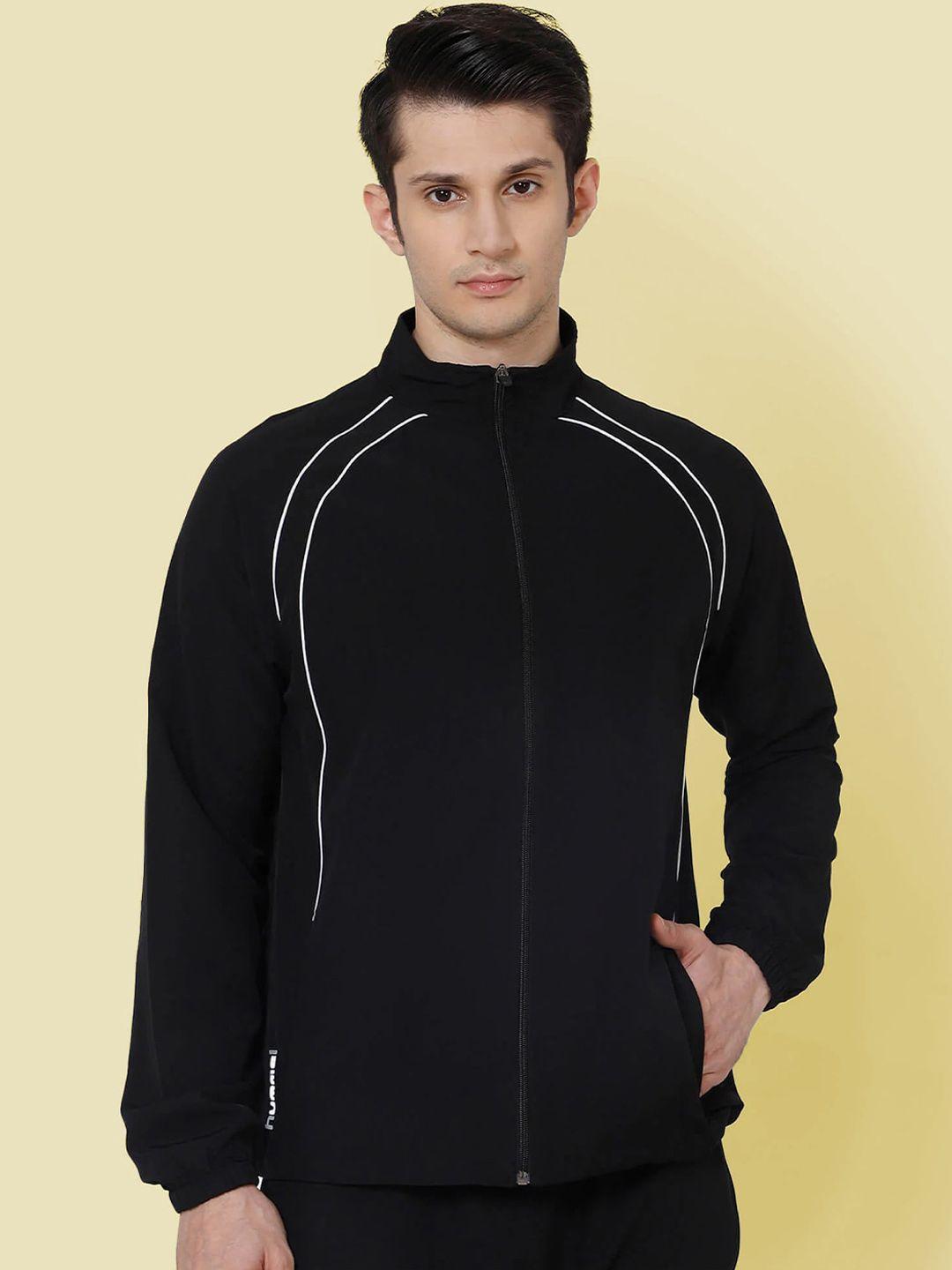 hummel stand-collar mid-rise tracksuit