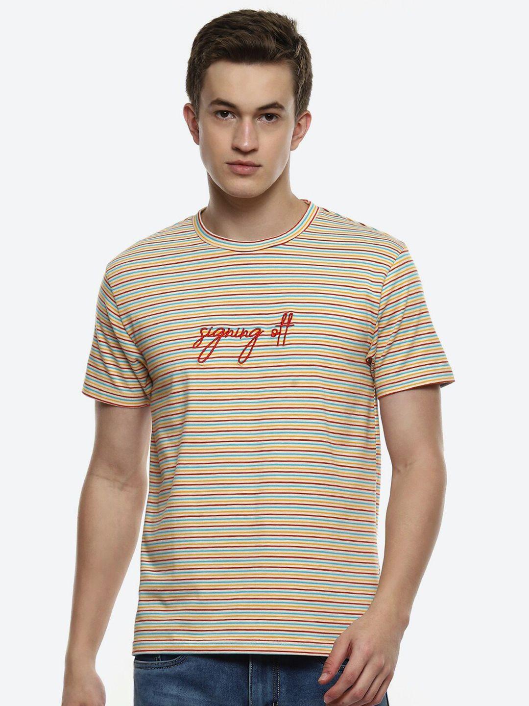 hummel striped cotton t-shirt