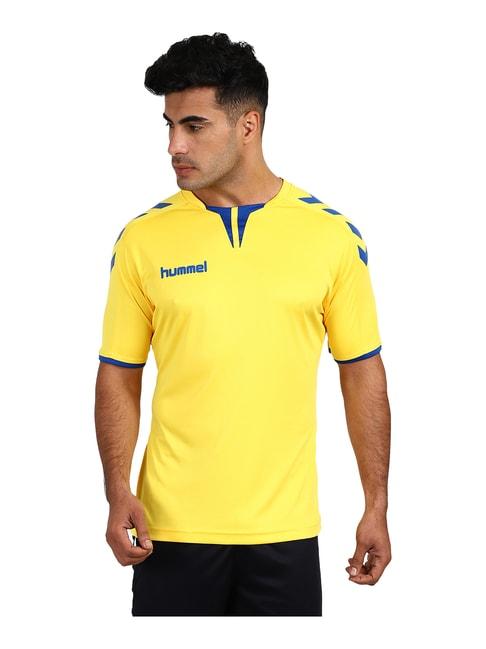 hummel yellow t-shirt