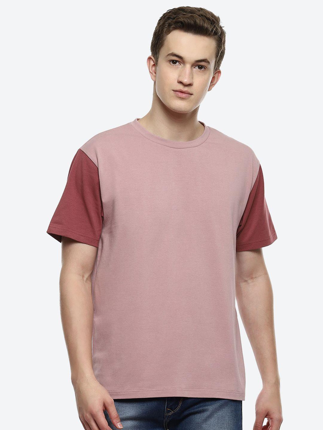 hummel colourblocked cotton t-shirt