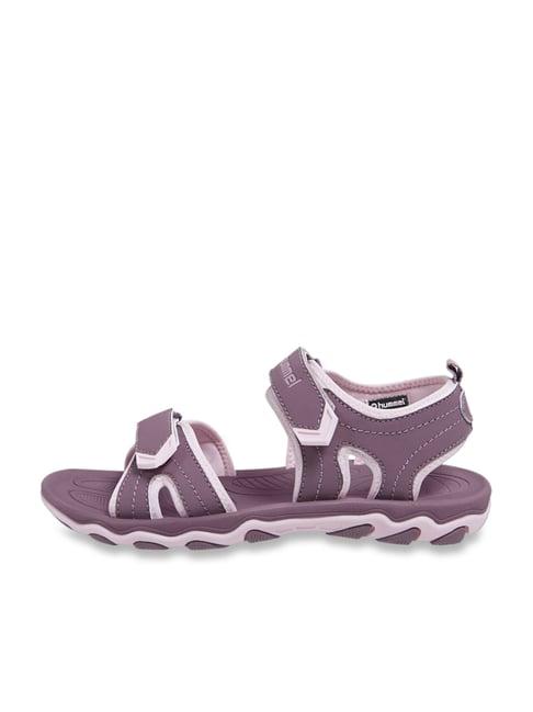 hummel kids pink floater sandals