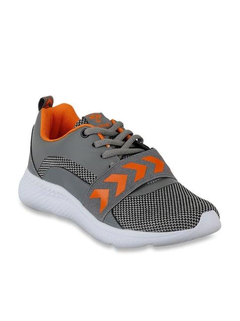 hummel men's lutz grey training shoes
