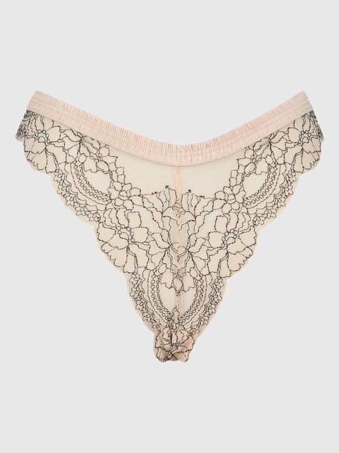 hunkemoller pink lace panties