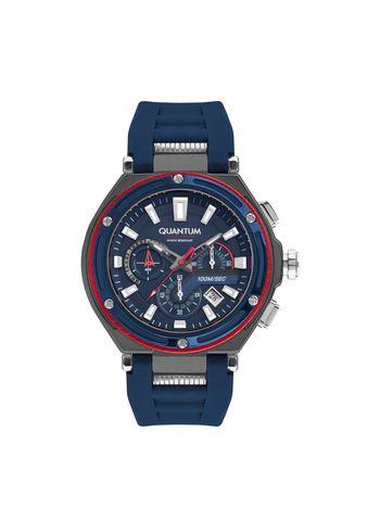 hunter chronograph blue round dial mens watch - hng1010.099