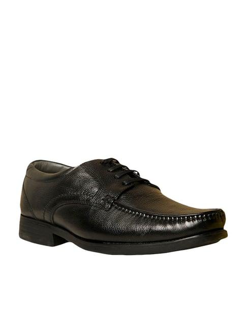 hush puppies by bata men's black derby shoes