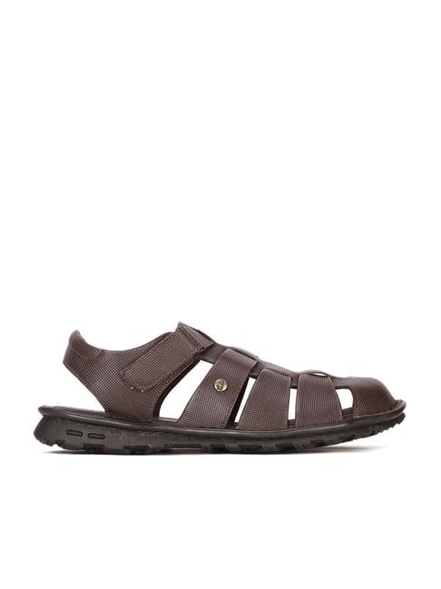 hush puppies by bata men's brown fisherman sandals