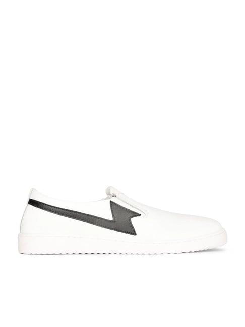 hush puppies by bata men's nigel e white loafers