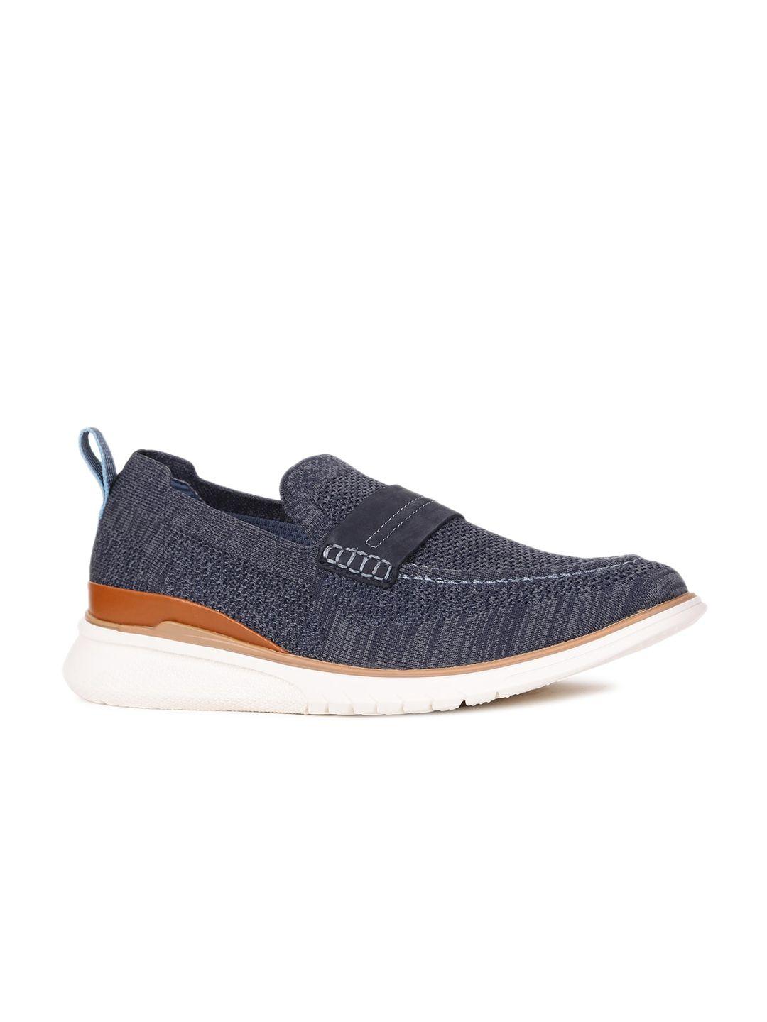 hush puppies men woven design slip-on sneakers