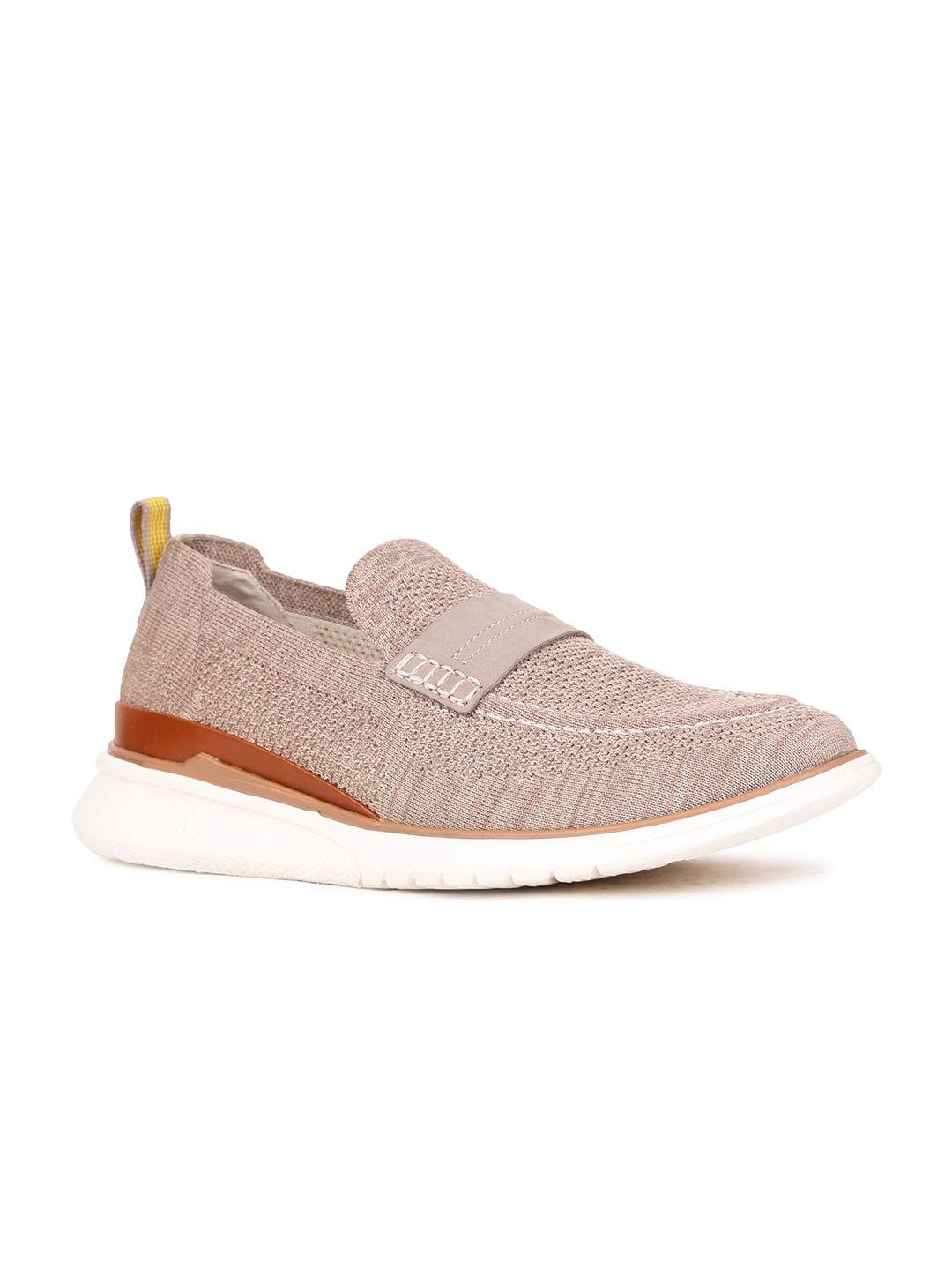 hush puppies men woven design slip-on sneakers