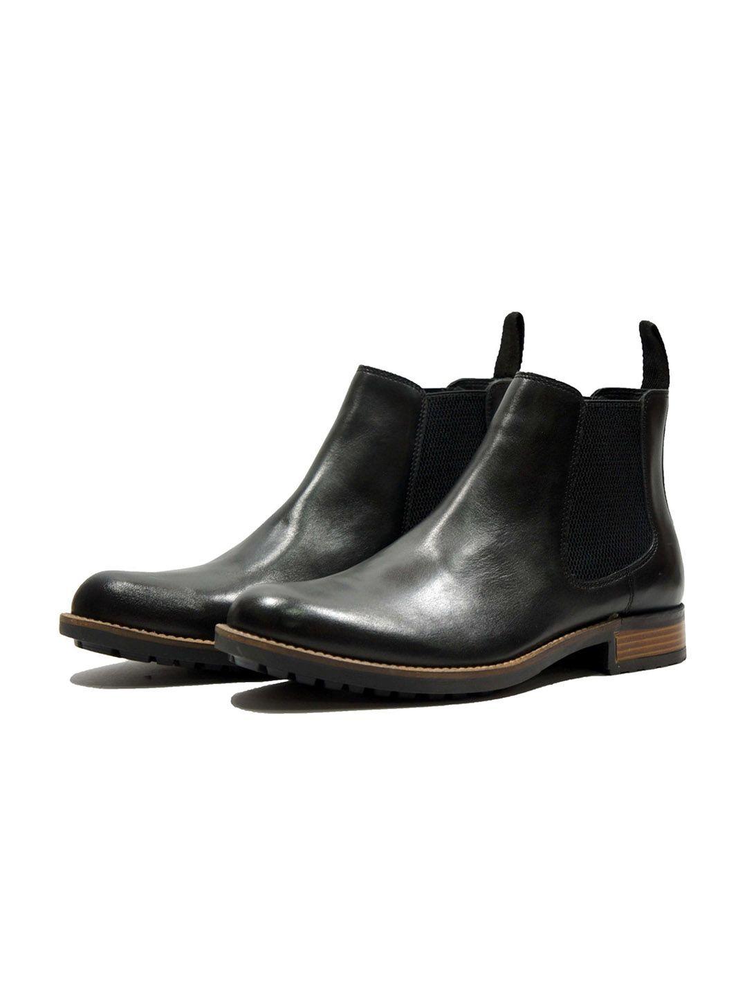 hx london men leather chelsea boots