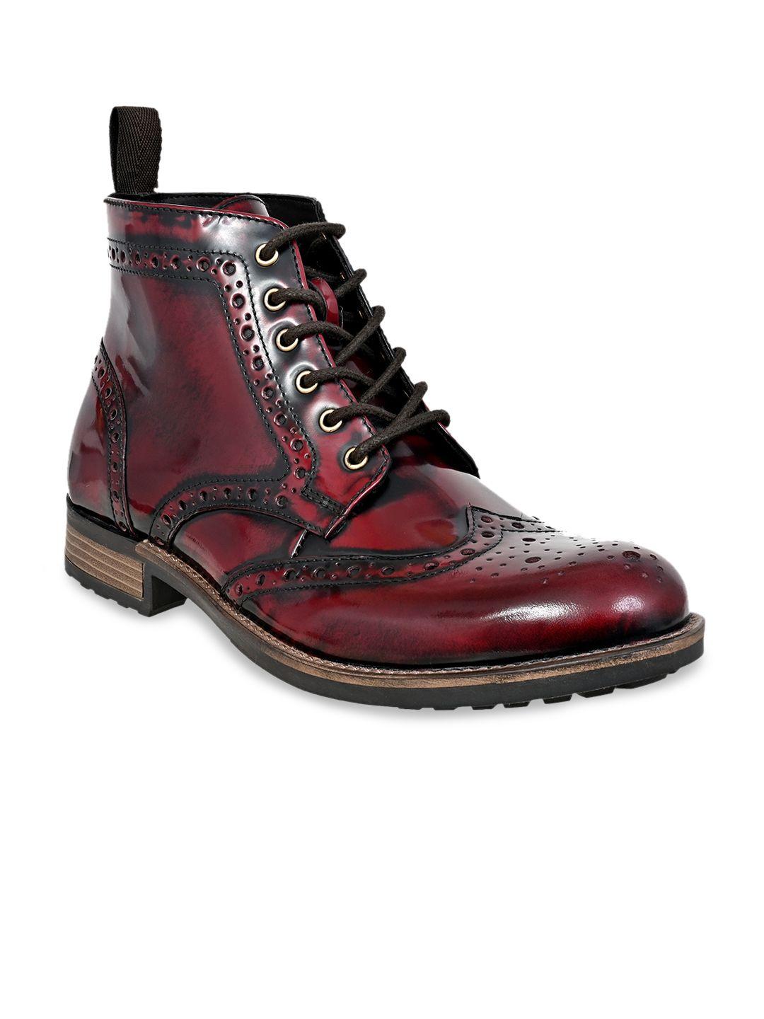 hx london men textured leather chelsea boots