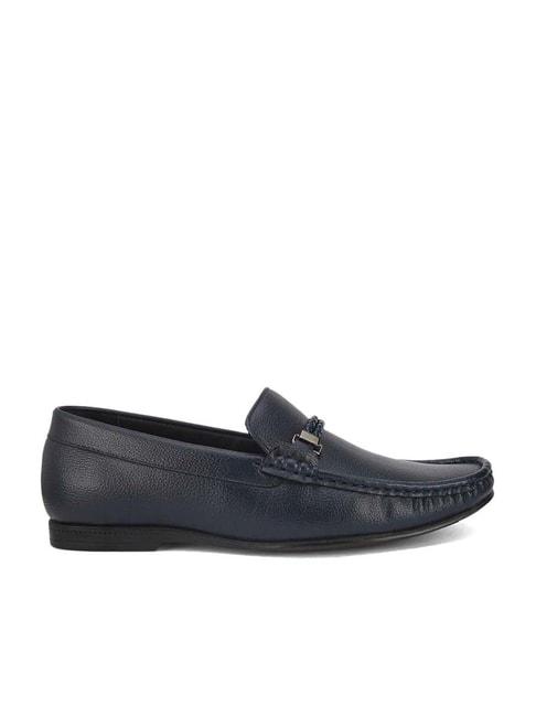 hydes n hues men's blue casual loafers