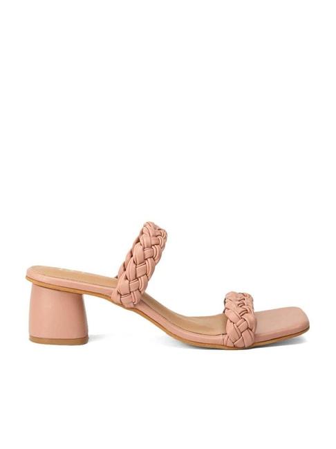 hydes n hues women's beige casual sandals