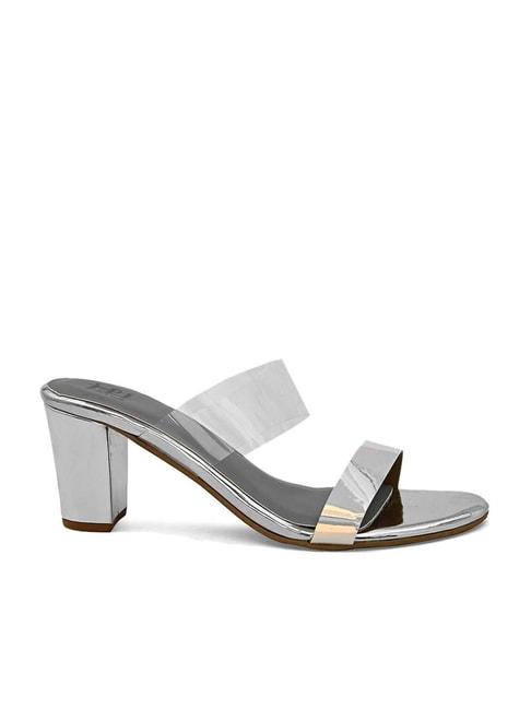 hydes n hues women's silver casual sandals