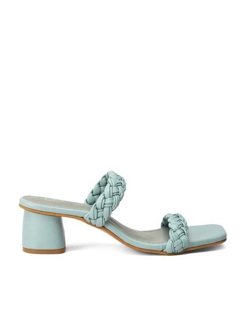 hydes n hues women's sky blue casual sandals
