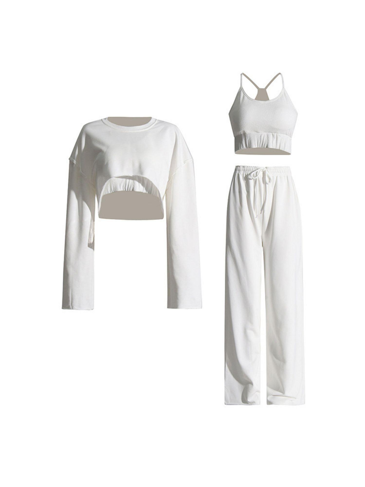 hylda white separates co-ord (set of 3)