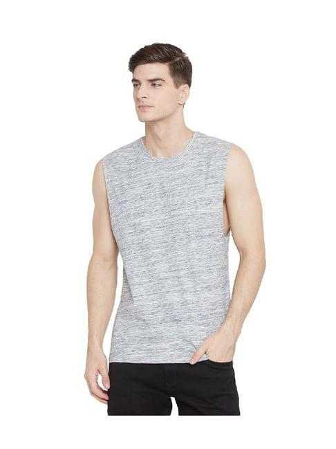 hypernation grey cotton t-shirt