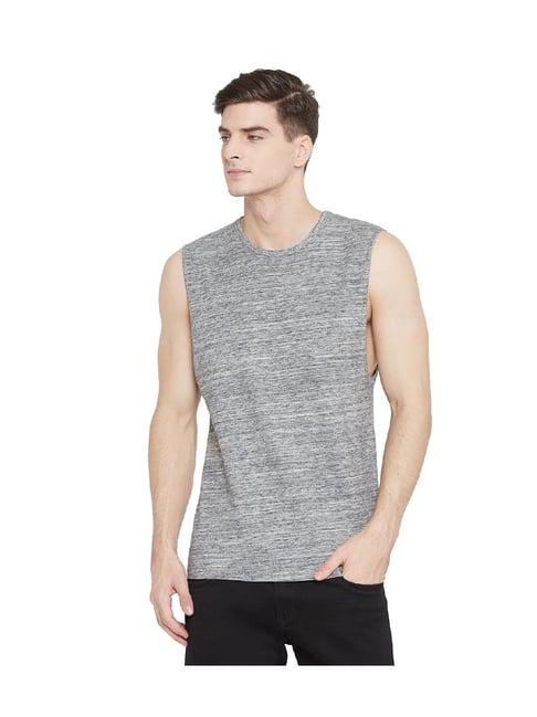 hypernation grey cotton t-shirt