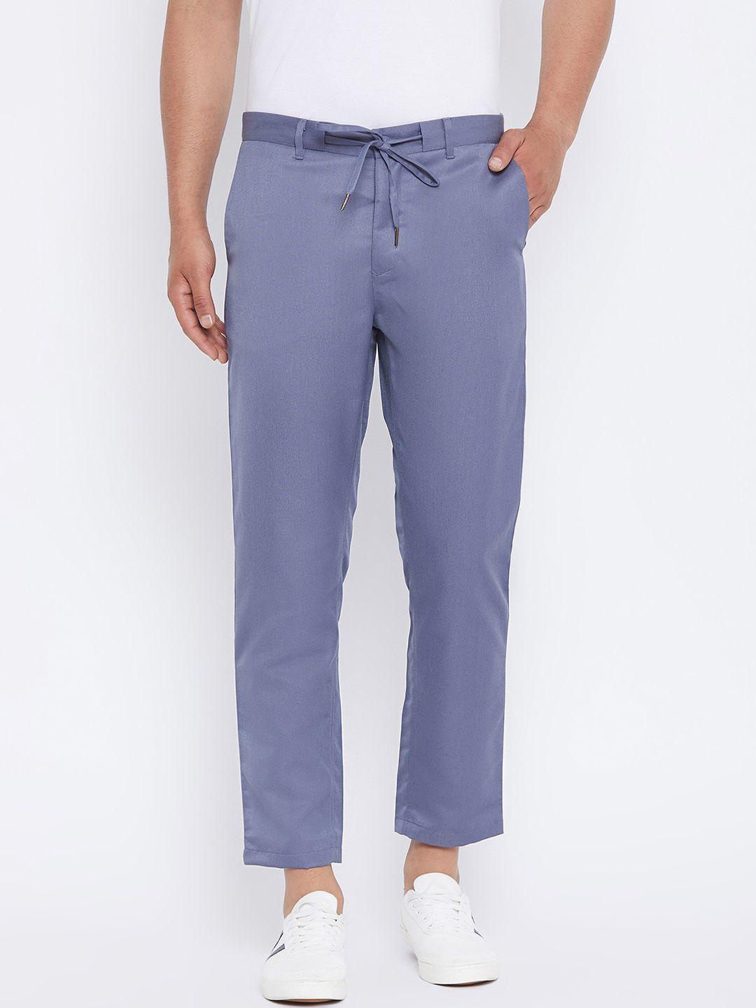 hypernation men relaxed straight fit trousers