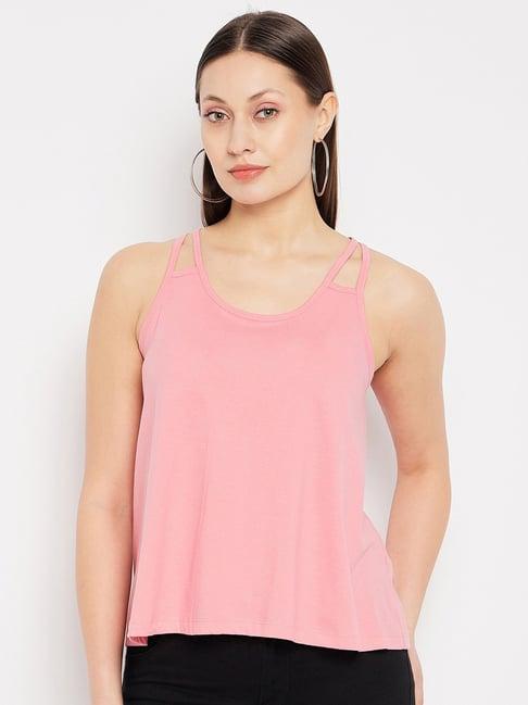 hypernation pink relaxed fit top