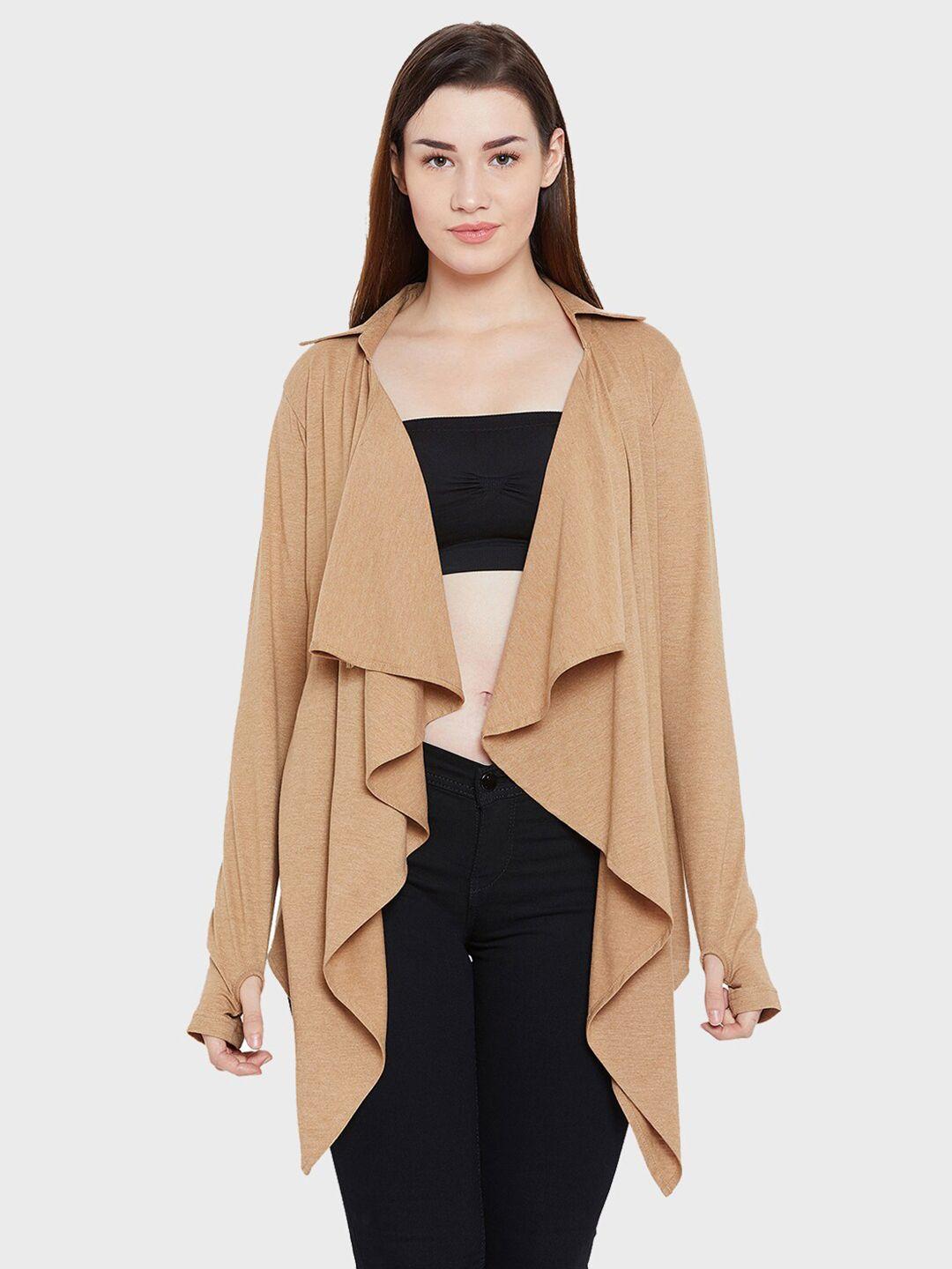 hypernation women khaki shrug