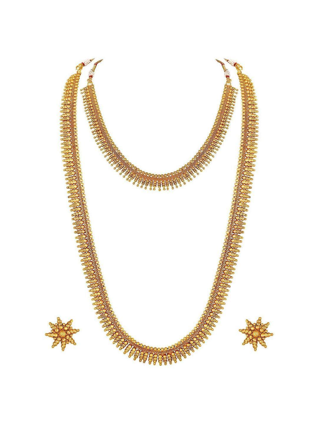 i jewels set of 2 gold plated jewellery set