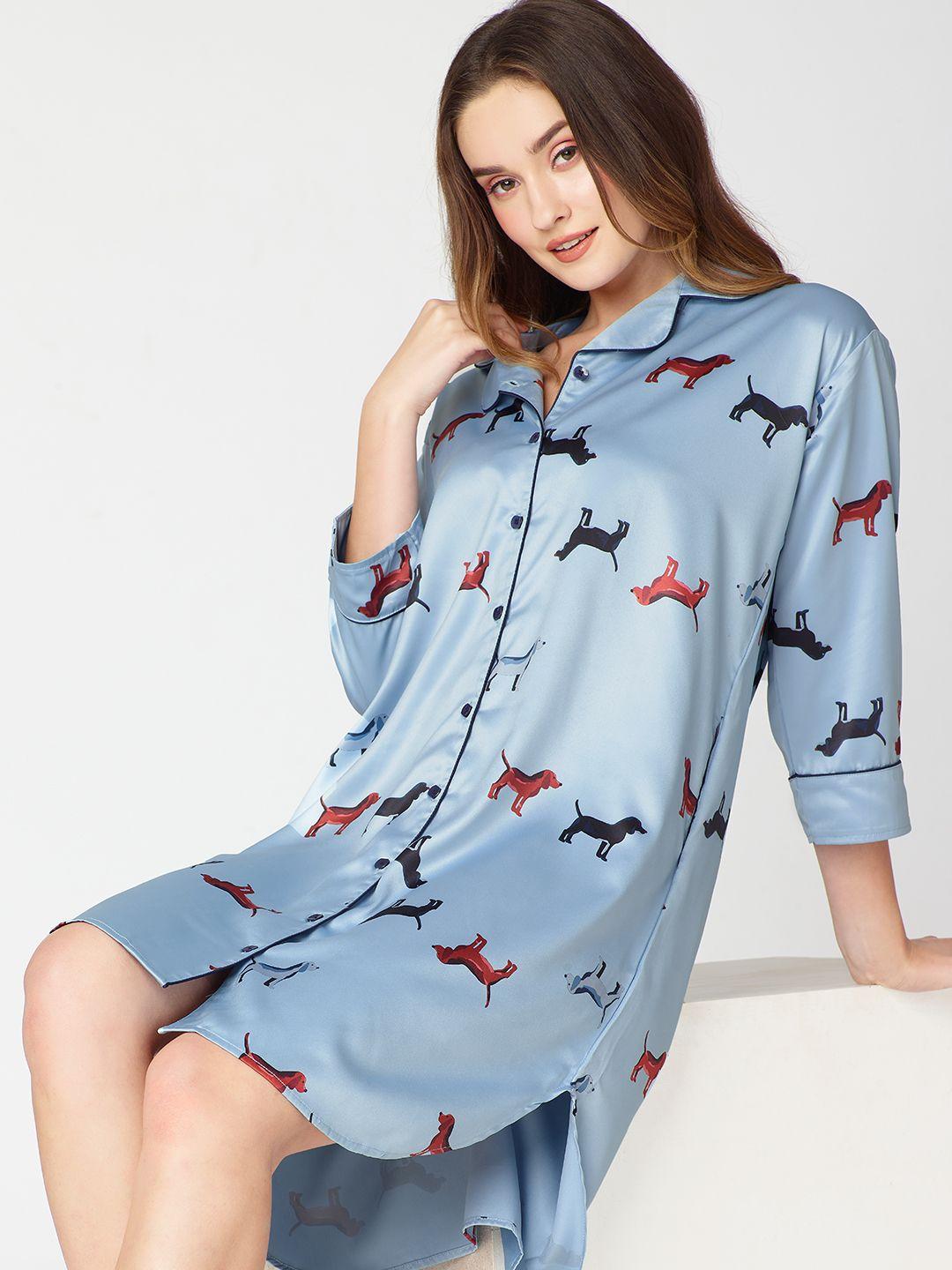 i like me printed nightdress